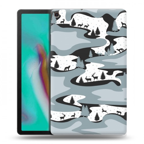 Дизайнерский силиконовый чехол для Samsung Galaxy Tab A 10.1 (2019) Камуфляжи