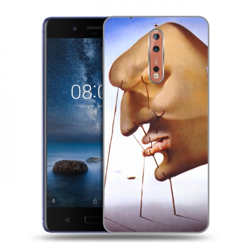 Дизайнерский пластиковый чехол для Nokia 8