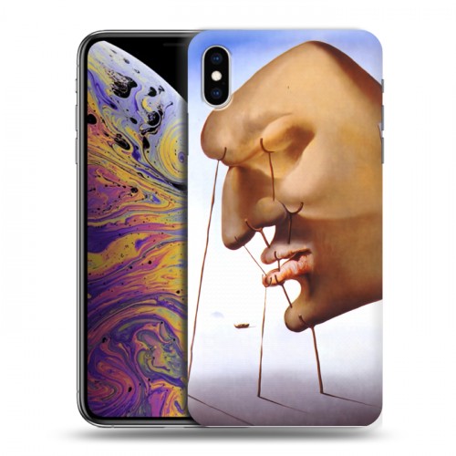 Дизайнерский силиконовый чехол для Iphone Xs Max