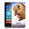 Дизайнерский пластиковый чехол для Microsoft Lumia 435