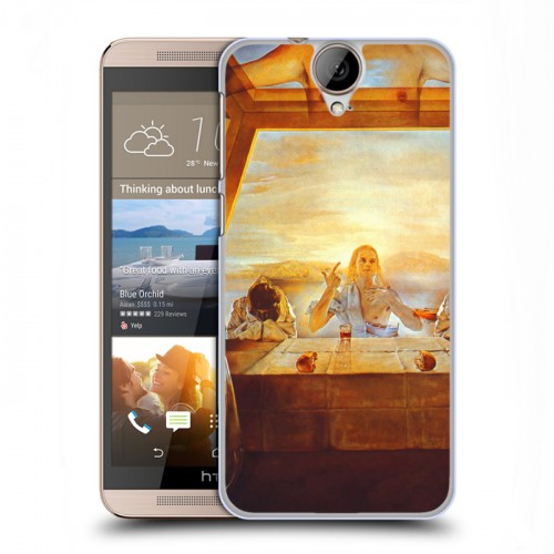 Дизайнерский силиконовый чехол для HTC One E9+