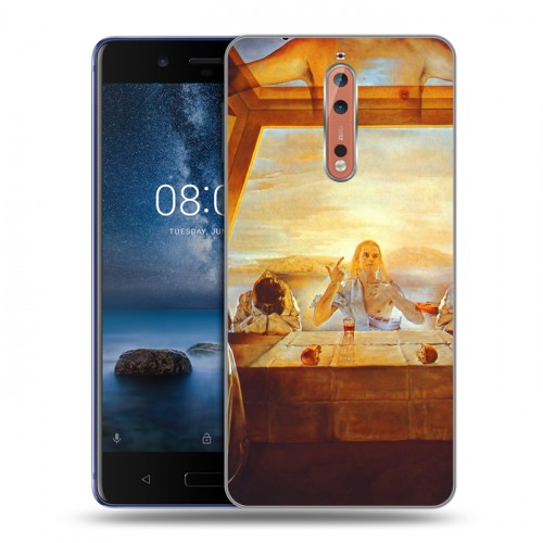 Дизайнерский пластиковый чехол для Nokia 8