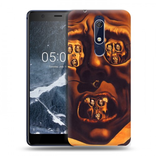 Дизайнерский пластиковый чехол для Nokia 5.1