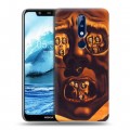 Дизайнерский силиконовый чехол для Nokia 5.1 Plus