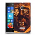 Дизайнерский пластиковый чехол для Microsoft Lumia 435