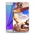 Дизайнерский пластиковый чехол для Samsung Galaxy Note 2