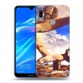 Дизайнерский пластиковый чехол для Huawei Y6 (2019)