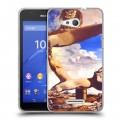 Дизайнерский пластиковый чехол для Sony Xperia E4g