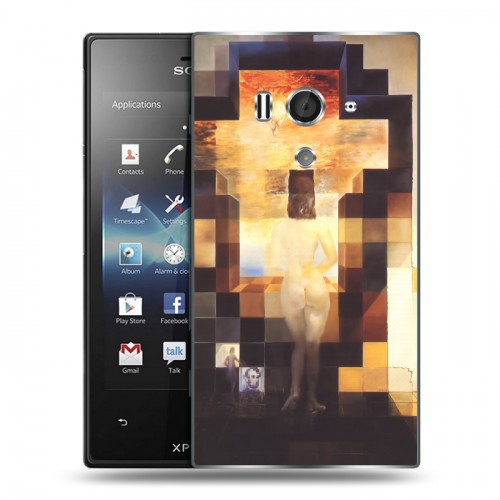 Дизайнерский пластиковый чехол для Sony Xperia acro S