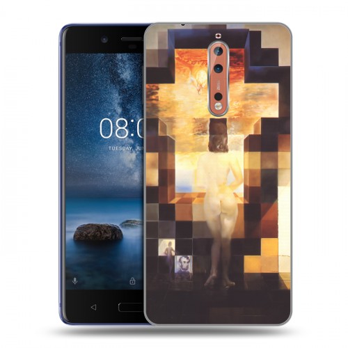 Дизайнерский пластиковый чехол для Nokia 8