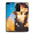 Дизайнерский силиконовый с усиленными углами чехол для Huawei P40