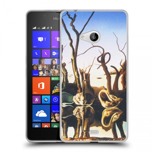 Дизайнерский пластиковый чехол для Microsoft Lumia 540