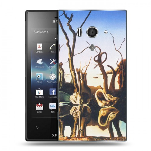 Дизайнерский пластиковый чехол для Sony Xperia acro S