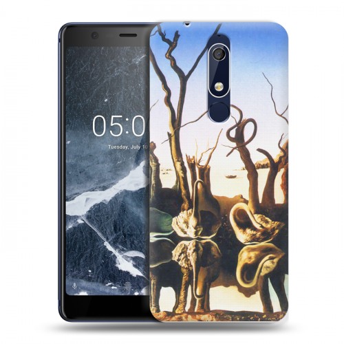 Дизайнерский пластиковый чехол для Nokia 5.1