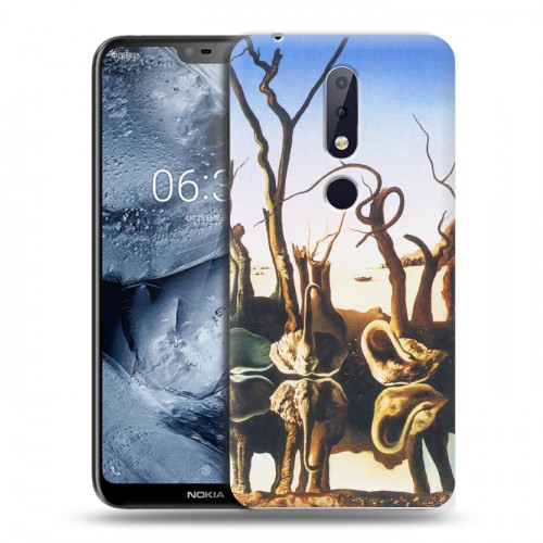 Дизайнерский пластиковый чехол для Nokia 6.1 Plus