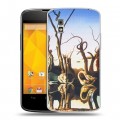 Дизайнерский пластиковый чехол для LG Google Nexus 4