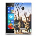 Дизайнерский пластиковый чехол для Microsoft Lumia 435