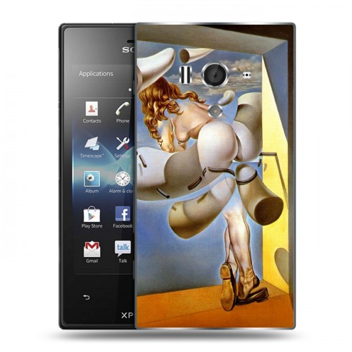 Дизайнерский пластиковый чехол для Sony Xperia acro S