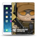 Дизайнерский силиконовый чехол для Ipad (2017) Армейцы мультяшки