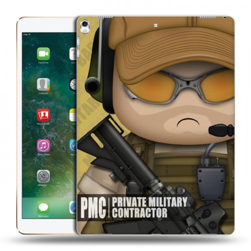 Дизайнерский пластиковый чехол для Ipad Pro 12.9 (2017) Армейцы мультяшки
