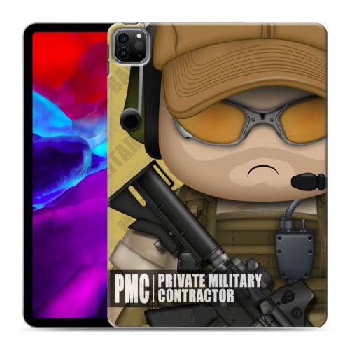 Дизайнерский силиконовый чехол для Ipad Pro 11 (2020) Армейцы мультяшки