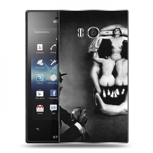 Дизайнерский пластиковый чехол для Sony Xperia acro S