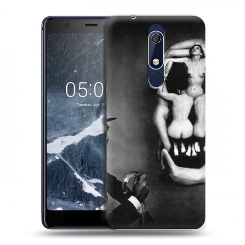 Дизайнерский пластиковый чехол для Nokia 5.1