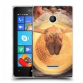 Дизайнерский пластиковый чехол для Microsoft Lumia 435