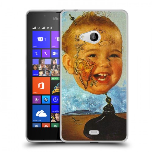 Дизайнерский пластиковый чехол для Microsoft Lumia 540