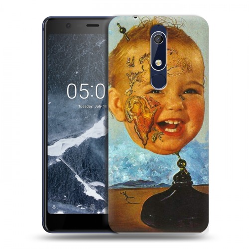 Дизайнерский пластиковый чехол для Nokia 5.1