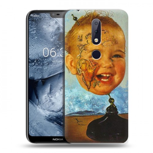 Дизайнерский пластиковый чехол для Nokia 6.1 Plus