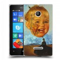 Дизайнерский пластиковый чехол для Microsoft Lumia 435