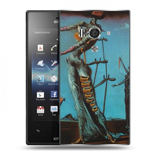 Дизайнерский пластиковый чехол для Sony Xperia acro S