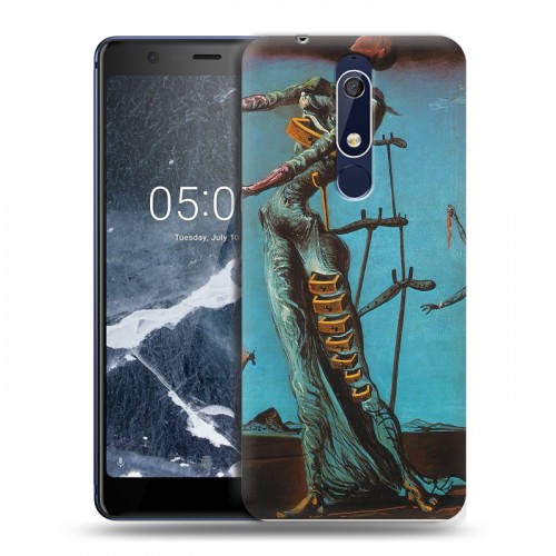 Дизайнерский пластиковый чехол для Nokia 5.1