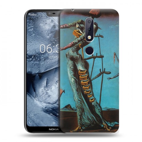 Дизайнерский пластиковый чехол для Nokia 6.1 Plus