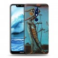 Дизайнерский пластиковый чехол для Nokia 5.1 Plus