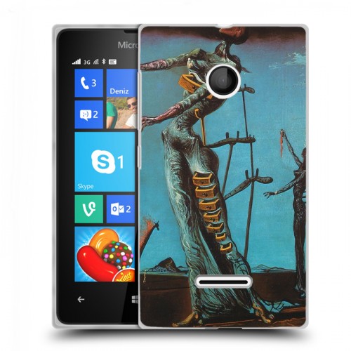 Дизайнерский пластиковый чехол для Microsoft Lumia 435