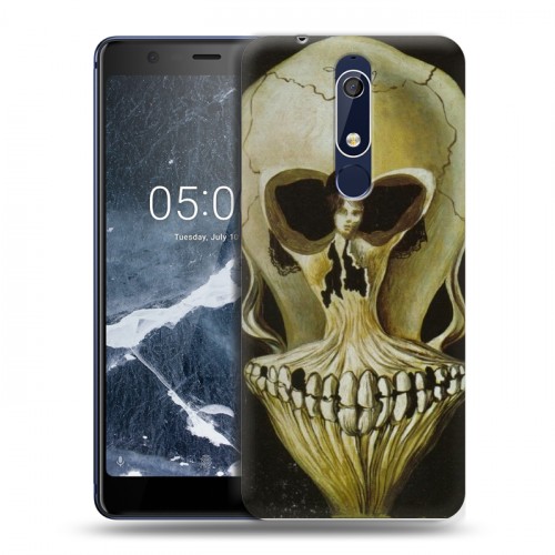 Дизайнерский пластиковый чехол для Nokia 5.1