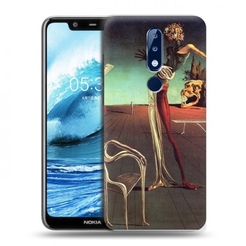 Дизайнерский пластиковый чехол для Nokia 5.1 Plus