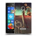 Дизайнерский пластиковый чехол для Microsoft Lumia 435