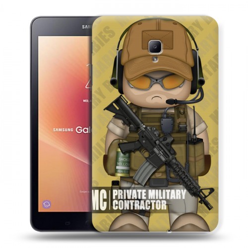 Дизайнерский силиконовый чехол для Samsung Galaxy Tab A 8.0 (2017) Армейцы мультяшки