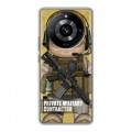 Дизайнерский пластиковый чехол для Realme 11 Pro Армейцы мультяшки
