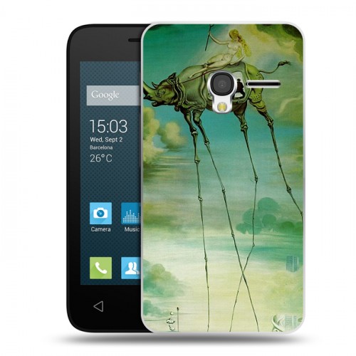 Дизайнерский пластиковый чехол для Alcatel One Touch Pixi 3 (4.0)