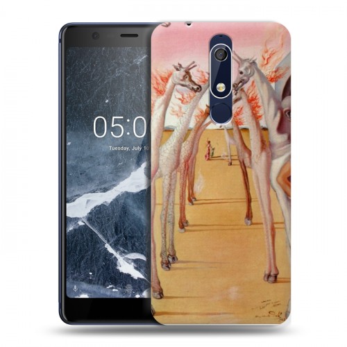 Дизайнерский пластиковый чехол для Nokia 5.1