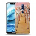 Дизайнерский силиконовый чехол для Nokia 5.1 Plus