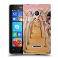 Дизайнерский пластиковый чехол для Microsoft Lumia 435