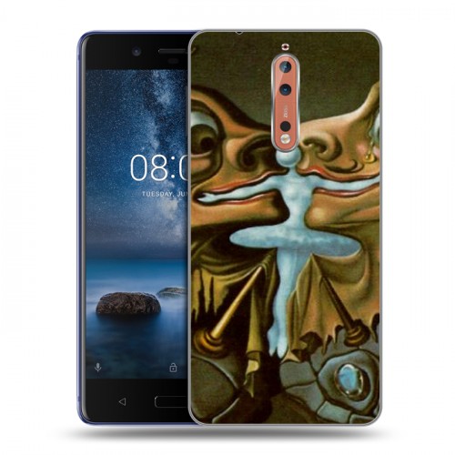 Дизайнерский пластиковый чехол для Nokia 8