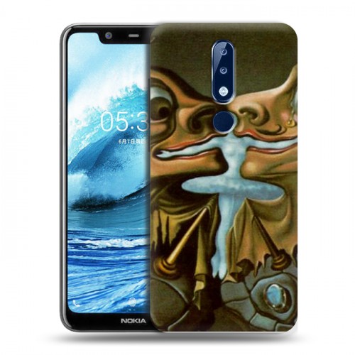 Дизайнерский силиконовый чехол для Nokia 5.1 Plus