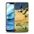 Дизайнерский силиконовый чехол для Nokia 5.1 Plus