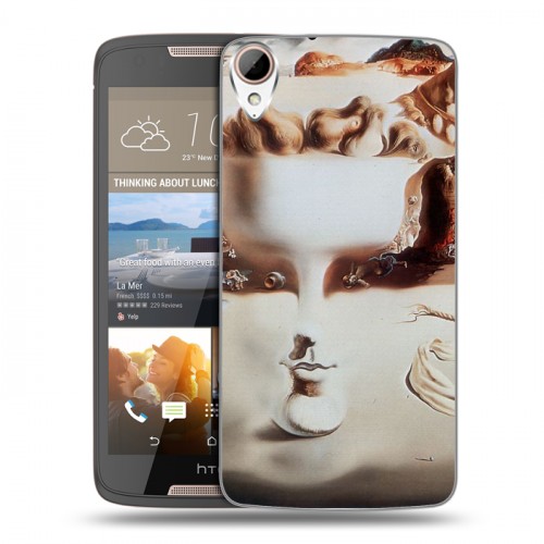 Дизайнерский силиконовый чехол для HTC Desire 828
